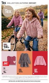 Promos Robe Fille dans le catalogue "Tex" de Carrefour à la page 14 Promos Robe Fille dans le catalogue "Tex" de Carrefour à la page 14