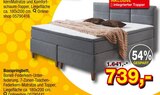 Aktuelles Boxspringbett Angebot bei Opti-Wohnwelt in Bremen ab 739,00 €