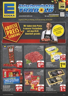 EDEKA Prospekt Wir lieben Lebensmittel! mit  Seiten in Erlabrunn und Umgebung