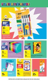 Promos Fournitures Scolaires dans le catalogue "Carrefour" de Carrefour à la page 7 Promos Fournitures Scolaires dans le catalogue "Carrefour" de Carrefour à la page 7