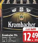 Pils Angebote von Krombacher bei E center Remscheid für 12,49 €