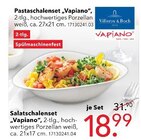 Pastaschalenset „Vapiano“ im Angebot bei Schaffrath in Düsseldorf Pastaschalenset „Vapiano“ Angebote von Villeroy & Boch bei Schaffrath Düsseldorf für 18,99 €