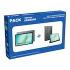 Pack tablette tab A11+ 128Go +cover - 11'' - SAMSUNG en promo chez Carrefour Saint-Maur-des-Fossés à 259,99 €