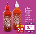 Sriracha Sauce Angebote von A-One bei Netto Marken-Discount Heilbronn für 2,79 €