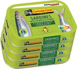 Sardines à l'huile d'olive vierge extra - CAPITAINE COOK - Intermarché Hyper à Montpellier Sardines à l'huile d'olive vierge extra - CAPITAINE COOK en promo chez Intermarché Hyper Montpellier à 6,44 €