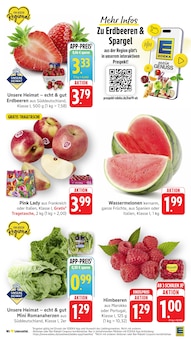 Erdbeeren im EDEKA Prospekt "Aktuelle Angebote" mit 60 Seiten (Koblenz)