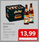 Spezi bei Getränkefachmarkt Rausch im Prospekt "" für 13,99 €