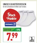 UNISEX QUARTERSOCKEN Angebote bei Marktkauf Oberhausen für 7,99 €
