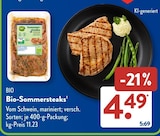Bio-Sommersteaks im Angebot bei ALDI SÜD in Göppingen Bio-Sommersteaks Angebote bei ALDI SÜD Göppingen für 4,49 €