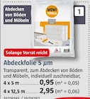 Abdeckfolie 5 µm im aktuellen BAUHAUS Prospekt