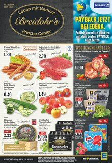 Krombacher im EDEKA Prospekt "Aktuelle Angebote" mit 16 Seiten (Hilden)