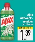 Allzweckreiniger im EDEKA Prospekt Allzweckreiniger von Ajax im aktuellen EDEKA Prospekt für 1,39 €