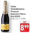 Valdobbiadene Prosecco Superiore Marca Oro DOCG Angebote von Valdo bei E center Neustadt für 8,99 €
