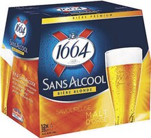 Bière blonde sans alcool - Géant Casino à Avignon Bière blonde sans alcool en promo chez Géant Casino Avignon à 4,34 €