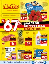 Aktueller Netto Marken-Discount Prospekt mit Bier, "Aktuelle Angebote", Seite 1
