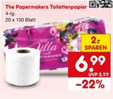 Toilettenpapier Angebote von The Papermakers bei Netto Marken-Discount Regensburg für 6,99 €