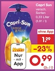 Capri Sun bei Netto Marken-Discount im Eisenhüttenstadt Prospekt für 0,99 €