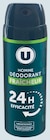 Déodorant homme efficacité 24h - U - U Express Déodorant homme efficacité 24h - U à 2,08 € dans le catalogue U Express