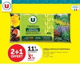 Terreau horticole et rempotage - U - Super U à Bourges Terreau horticole et rempotage - U en promo chez Super U Bourges à 11,38 €