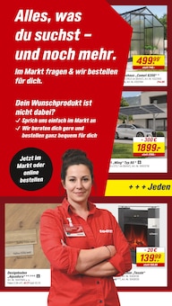 Gewächshaus im toom Baumarkt Prospekt "Respekt, wer's selber macht." mit 18 Seiten (München)