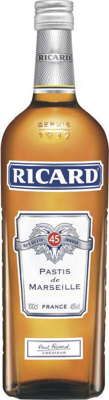 Petit Casino Clermont-Ferrand - Ricard 45% vol. Promo Ricard 45% vol. dans le catalogue Petit Casino "# prêts à déjeuner au soleil ?" à Clermont-Ferrand