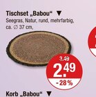 Tischset âBabouâ im V-Markt Prospekt Tischset âBabouâ von im aktuellen V-Markt Prospekt fĂŒr 2,49 âŹ