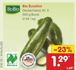 Bio Zucchini im Angebot bei Netto Marken-Discount in Duisburg Bio Zucchini Angebote von BioBio bei Netto Marken-Discount Duisburg für 1,29 €