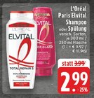 Shampoo im Angebot bei E center in Willich Shampoo Angebote von L'Oréal Paris Elvital bei E center Willich für 2,99 €