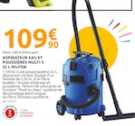 Aspirateur Eau et Poussières Multi II 22 L - Mr.Bricolage à Le Passage Aspirateur Eau et Poussières Multi II 22 L en promo chez Mr.Bricolage Le Passage à 109,90 €