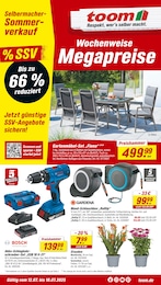 toom Baumarkt Prospekt "Respekt, wer's selber macht.", 16 Seiten, 12.07.2025 - 12.07.2025 Aktueller toom Baumarkt Prospekt, "Respekt, wer's selber macht.", mit Angeboten der Woche, gültig von 12.07.2025 bis 12.07.2025