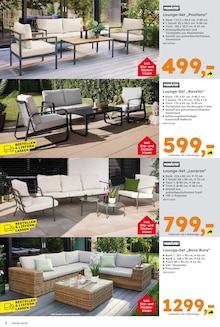 Gartenmöbel im Globus-Baumarkt Prospekt "Immer eine Idee besser" mit 28 Seiten (Wiesbaden)
