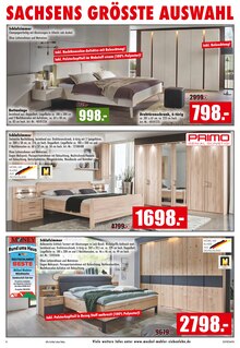 Kleiderschrank im aktuellen Möbel Mahler Siebenlehn Prospekt (Dresden) Kleiderschrank im Möbel Mahler Siebenlehn Prospekt "MÖBEL ZUM SPARPREIS!" mit 16 Seiten (Dresden)