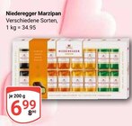 Marzipan Angebote von Niederegger bei GLOBUS Wolfenbüttel für 6,99 €