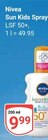 Sun Kids Spray im Angebot bei GLOBUS in Weimar Sun Kids Spray Angebote von Nivea bei GLOBUS Weimar für 9,99 €