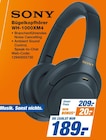 Bügelkopfhörer WH-1000XM4 im Angebot bei expert in Halle Bügelkopfhörer WH-1000XM4 Angebote von Sony bei expert Halle für 189,00 €