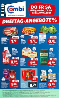 Steak im combi Prospekt "DREITAG-ANGEBOTE" mit 1 Seiten (Bremen)