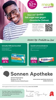 mea - meine apotheke Prospekt Unsere Juni-Angebote mit 4 Seiten