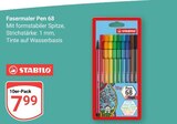 Aktuelle Schreibwaren Angebote bei GLOBUS in Duisburg Aktuelles Fasermaler Pen 68 Angebot bei GLOBUS in Duisburg ab 7,99 €