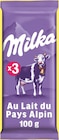 Tablette de chocolat au lait du Pays Alpin - MILKA à 2,14 € dans le catalogue Intermarché Hyper