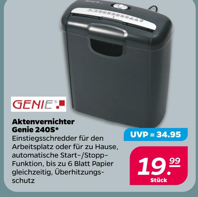 Aktenvernichter Genie 240S