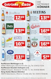 Aktueller Getränke Oase Getränkemärkte Prospekt in Ibbenbüren und Umgebung, "Aktuelle Angebote" mit 1 Seite, 22.12.2025 - 27.12.2025