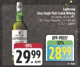 Islay Single Malt Scotch Whisky Angebote von Laphroaig bei E center Ansbach für 28,99 €
