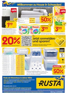 Persil im aktuellen Rusta Prospekt (Essen) Persil im Rusta Prospekt "Willkommen zu Hause in Schweden!" mit 12 Seiten (Essen)