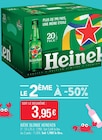Bière Blonde - HEINEKEN en promo chez Supermarchés Match Amiens à 3,95 €