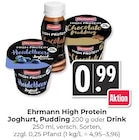 Aktuelles High Protein Joghurt Heidelbeere Angebot bei Hieber in Lörrach ab 0,99 €