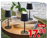 LED-Akku-Tischleuchte im Angebot bei Zurbrüggen in Melle LED-Akku-Tischleuchte Angebote von novel bei Zurbrüggen Melle für 17,99 €