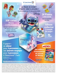 Catalogue E.Leclerc de la semaine "TOUT POUR SE RÉGALER À PRIX E.LECLERC" avec 16 pages, valide du 09/12/2025 au 20/12/2025 pour Villers-Cotterêts et alentours Prospectus E.Leclerc de la semaine "TOUT POUR SE RÉGALER À PRIX E.LECLERC" avec 16 pages, valide du 09/12/2025 au 20/12/2025 pour Villers-Cotterêts et alentours