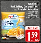 Back Frites im Angebot bei EDEKA in Hemer Back Frites Angebote von agrarfrost bei EDEKA Hemer für 1,59 €
