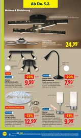 Beleuchtung im Lidl Prospekt in Heidelberg Aktueller Lidl Prospekt mit Beleuchtung, "LIDL LOHNT SICH", Seite 42