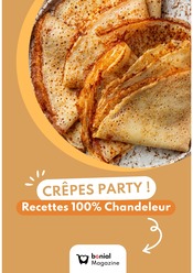 Prospectus Autres Magasins Recettes en cours à La Chapelle-en-Serval et alentours, "CRÊPES PARTY ! Recettes 100% Chandeleur", 1 page, 27/01/2025 - 06/02/2025 Catalogue Autres Magasins Recettes en cours à La Chapelle-en-Serval et alentours, "CRÊPES PARTY ! Recettes 100% Chandeleur", 1 page, 27/01/2025 - 06/02/2025